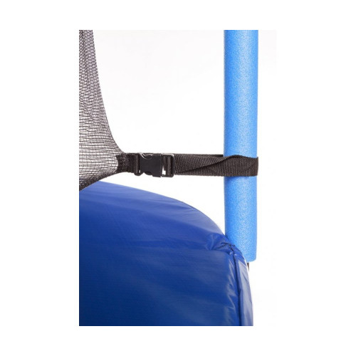 Батут  Hop-Sport 12FT 366 см black/blue с внутренней сеткой  - фото №2